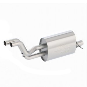 Ford Ranger Performance Exhaust - Dual Side Exit - Ford Racing - Cat Back - Black Chrome - `19-`23